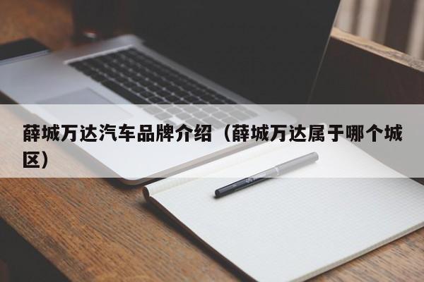 薛城万达汽车品牌介绍（薛城万达属于哪个城区）