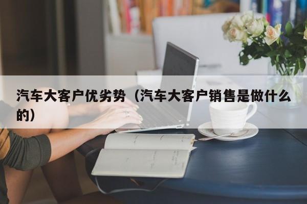 汽车大客户优劣势（汽车大客户销售是做什么的）