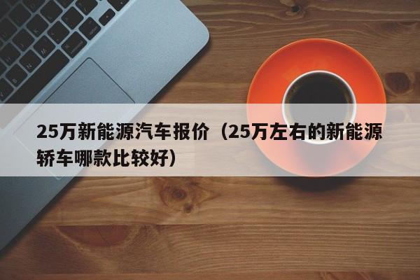 25万新能源汽车报价（25万左右的新能源轿车哪款比较好）