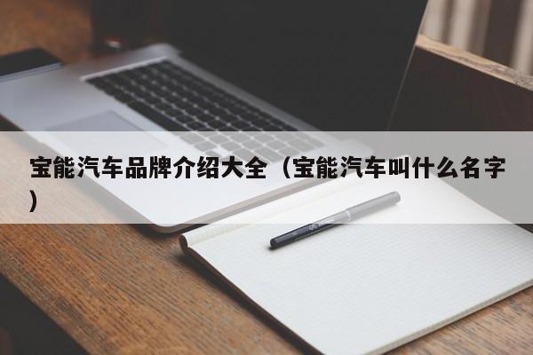 宝能汽车品牌介绍大全（宝能汽车叫什么名字）