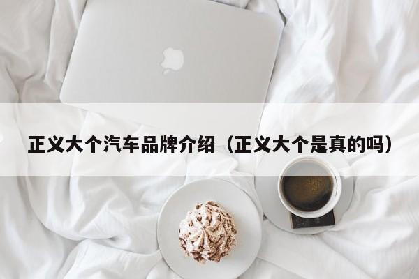 正义大个汽车品牌介绍（正义大个是真的吗）