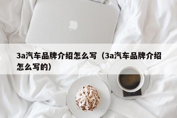 3a汽车品牌介绍怎么写（3a汽车品牌介绍怎么写的）