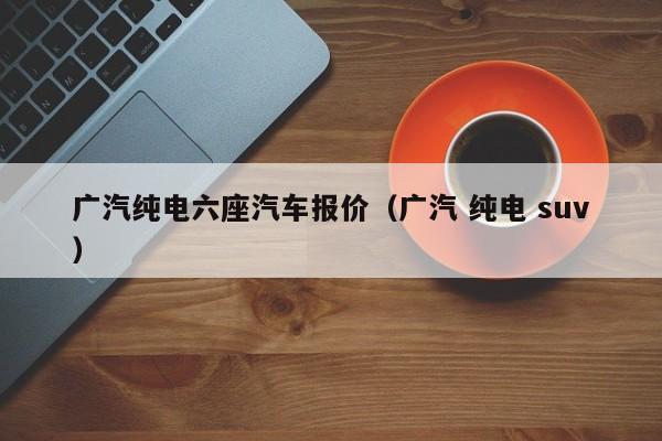 广汽纯电六座汽车报价（广汽 纯电 suv）