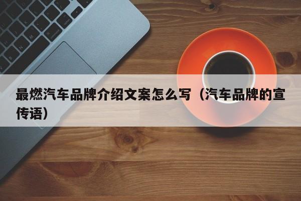 最燃汽车品牌介绍文案怎么写（汽车品牌的宣传语）